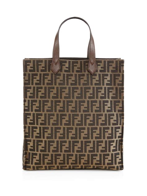 fendi shopper bag|Fendi monogram tote bag.